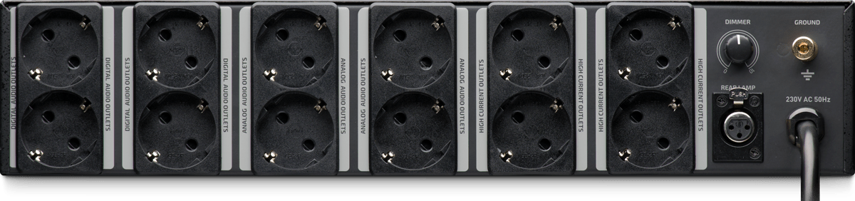 Black Lion Audio PG-2 Type F Rückansicht