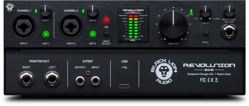 High-End Clocking Technologie im Revolution 2x2 Interface
