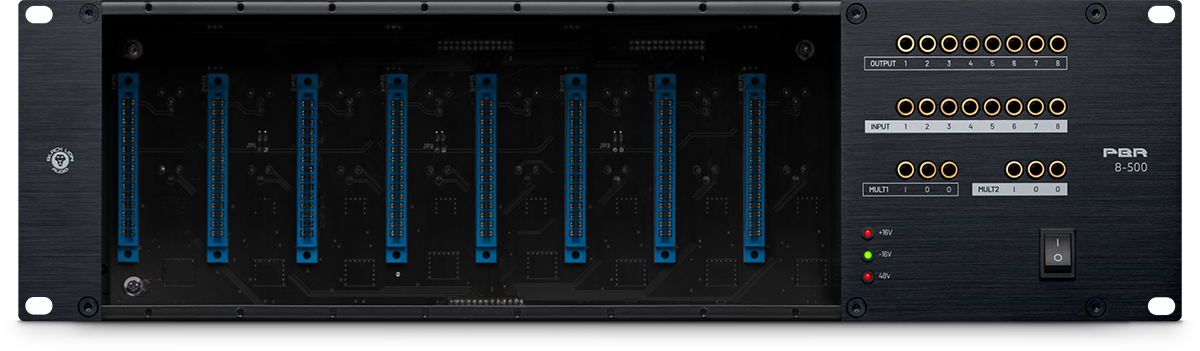 Geräteansicht PBR 8-500 Vorderseite