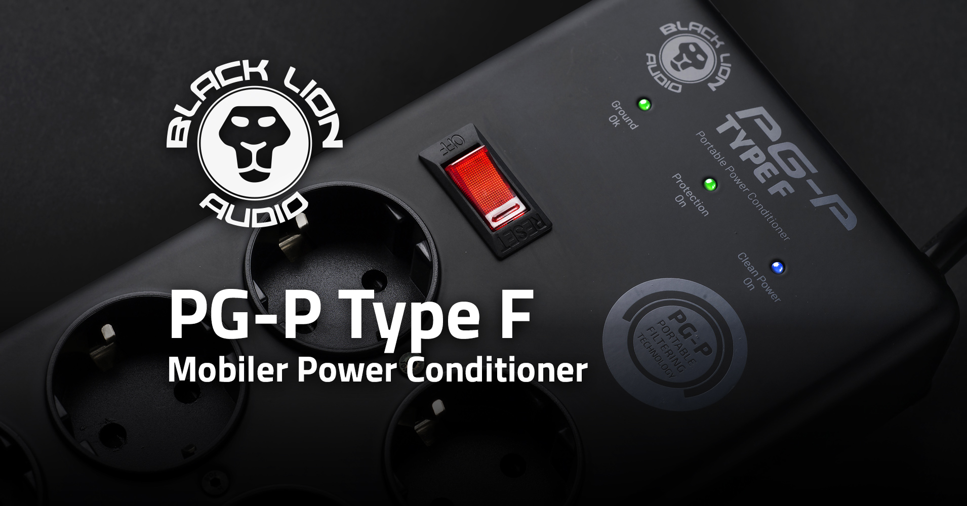 Black Lion Audio PGP Type F Mobiler Power Conditioner